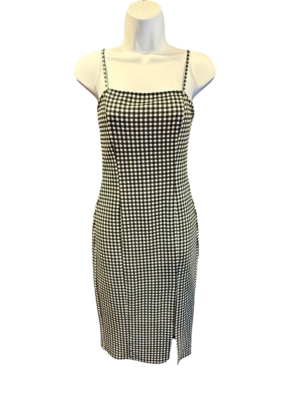 Divided by H&M - Women’s Black & White Gingham Dress.